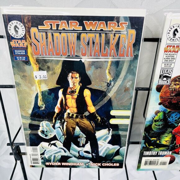 Star Wars Bounty Hunters Aurra Sing & Kenix Kil Lot & Shadow Stalker One Shots - Picture 2 of 4